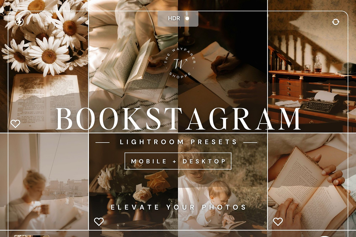 50 Dark Academia Lightroom Bundle, a Preset Add-On by TheWayfarerShoppe (Photo 4 of 9)