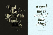 Mirellow White Distressed Serif, a Serif Font by Letterhend Studio (Thumbnail 11 of 13)