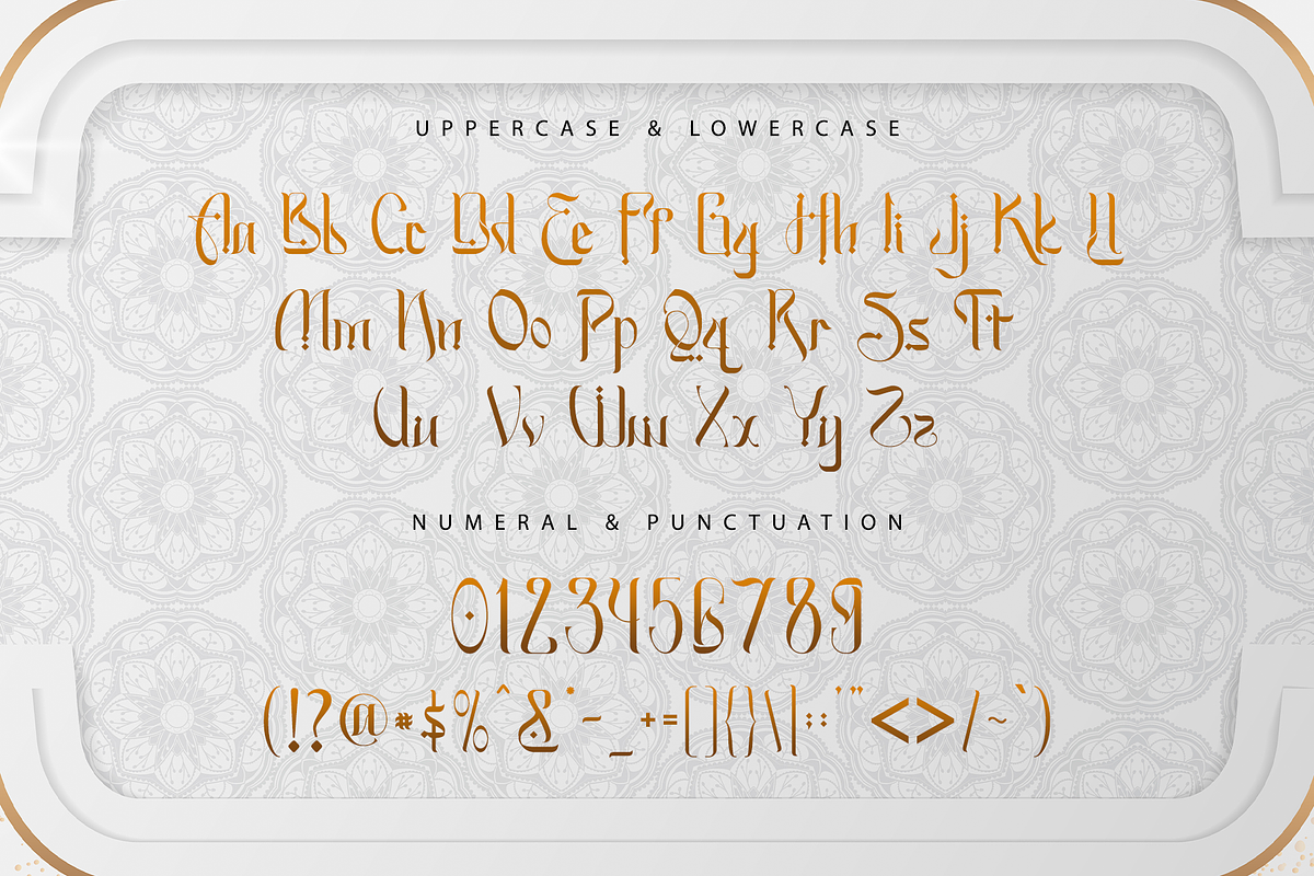 Eid Mubarak Arabic-ModernArabicFont, a Script Font by overlaytemplates (Photo 5 of 5)