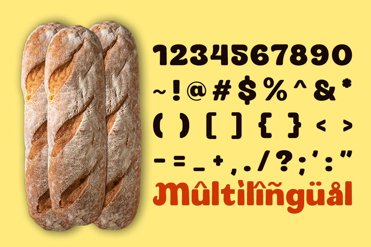 Rostela - Tasty Food Font, a Sans Serif Font by RagamKata (Photo 10 of 10)
