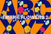 Frank Flowers, a Font by Wiescher Design (Thumbnail 2 of 5)