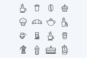 Cafe Icons