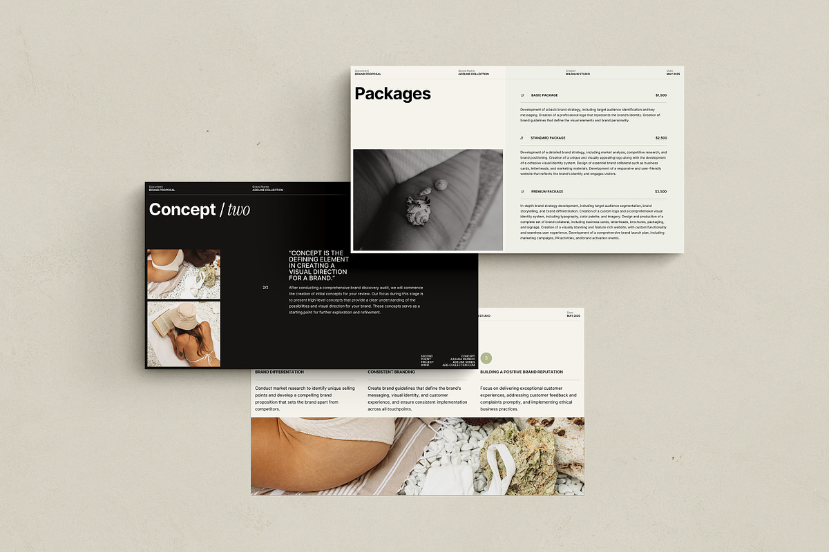 ADE / 3in1 Branding Pack, a Presentation Template by Wildnun Studio (Photo 7 of 43)