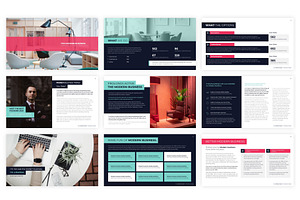 Modern Tosca Presentation Template