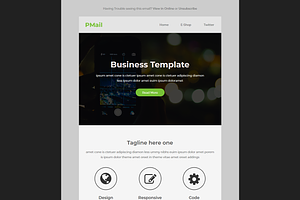 Pmail - Responsive Email Template