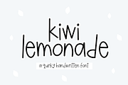 Kiwi Lemonade | Handwritten Font, a Font by KA Designs (Thumbnail 1 of 9)