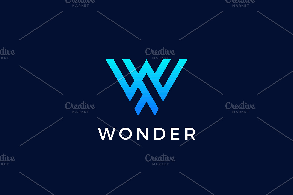 Letter W logo template., a Branding & Logo Template by lettett