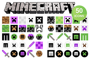 50 Minecraft Icons