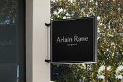 Logo Mockup Modern Black Sign, an Advertising Mockup by Asylab (Thumbnail 1 of 5)