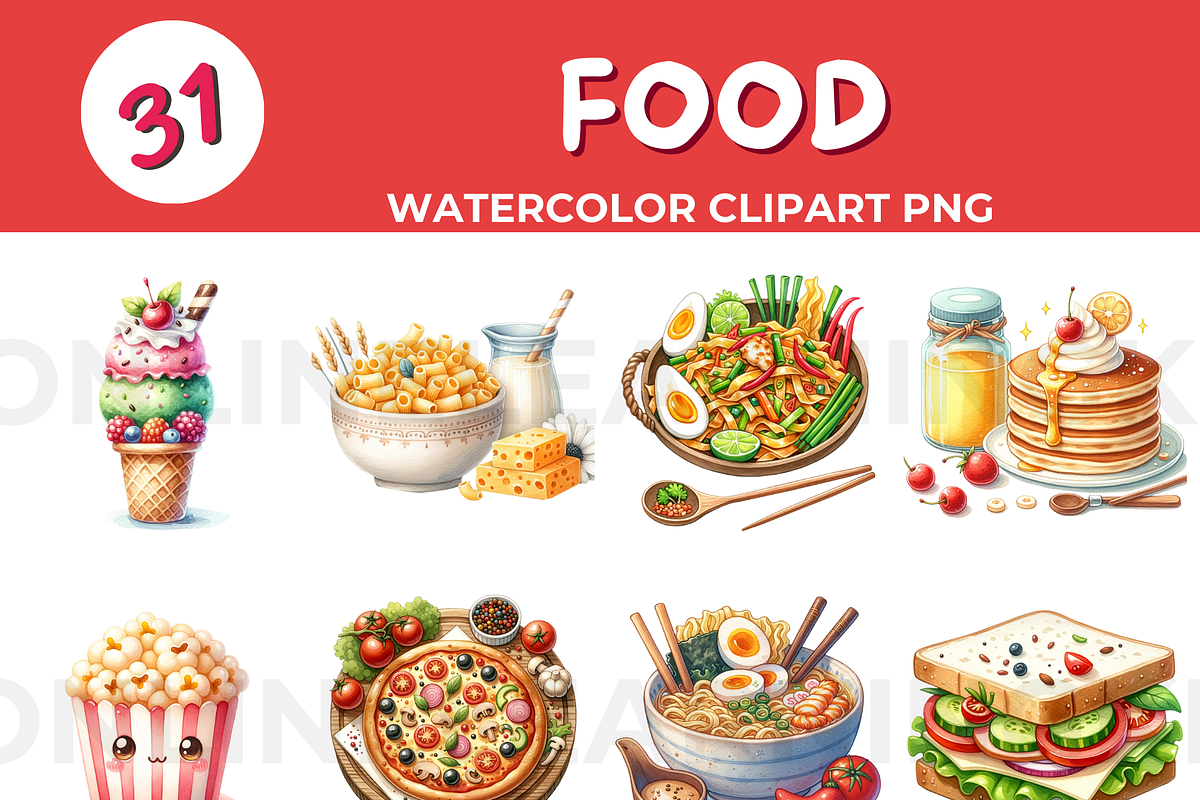 Food Clip Art PNG collection, a Food Illustration by John_Walker (Photo 3 of 3)