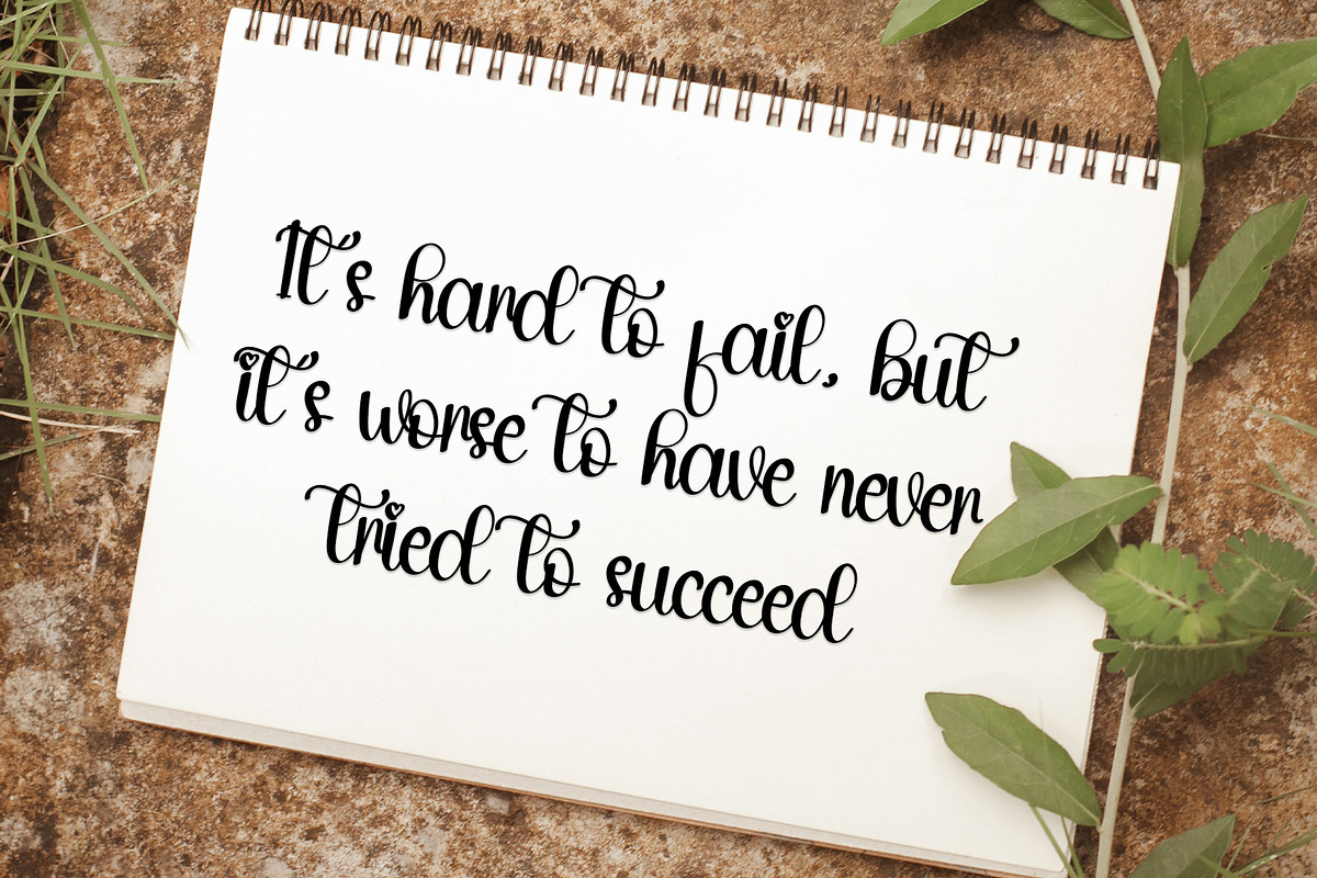Alphabet, a Handwritten Font by InermediaSTUDIO (Photo 7 of 7)