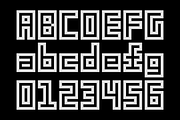 Hollowbit, a Serif Font by Francisco Beltrán (Thumbnail 3 of 4)