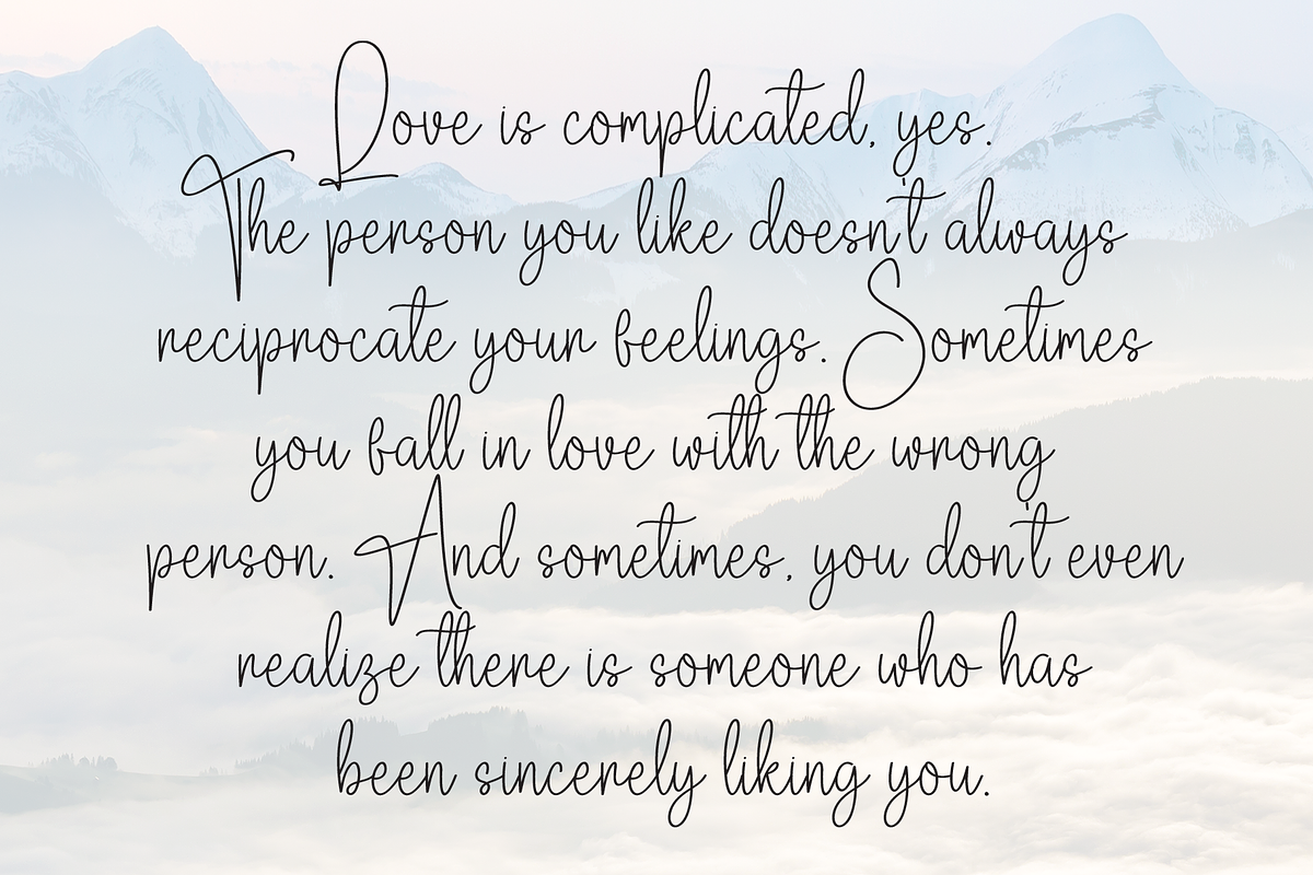 February | Script Font, a Handwritten Font by Scratchones (Photo 6 of 8)