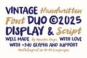 MN Rastone Talles - Font Duo, a Handwritten Font by Mantra Naga (Thumbnail 2 of 17)