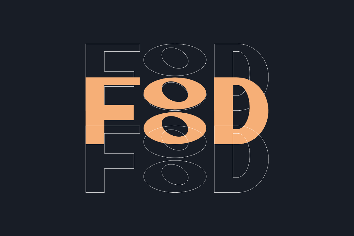 Meroon Foodies - Food Font, a Sans Serif Font by QR Design Studio (Photo 4 of 9)