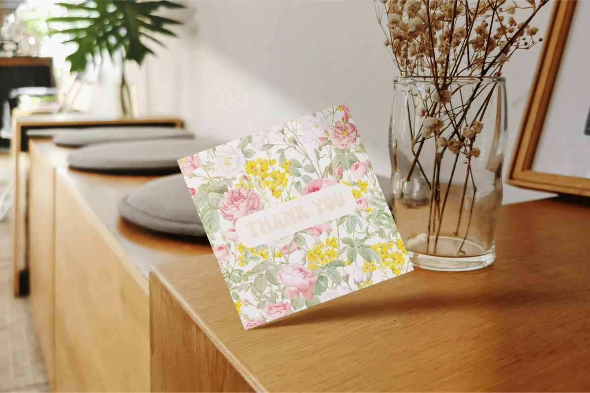 Thank you card for Canva template, a Flyer Template by Hellohastore (Photo 6 of 9)