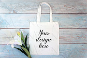 22 Cotton Tote bag Mockup Bundle., a Print Template by MockupMarket (Thumbnail 20 of 23)