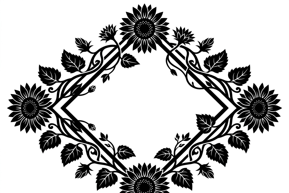 60 Romantic Diamond Wall Floral, a Decorative Illustration by Amazin_art (Photo 7 of 42)