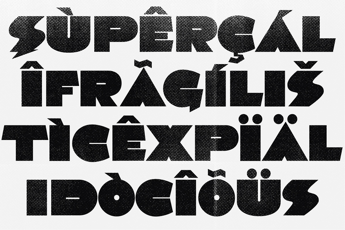 Blaaak  |  Retro font, a Sans Serif Font by Drawwwn (Photo 2 of 11)
