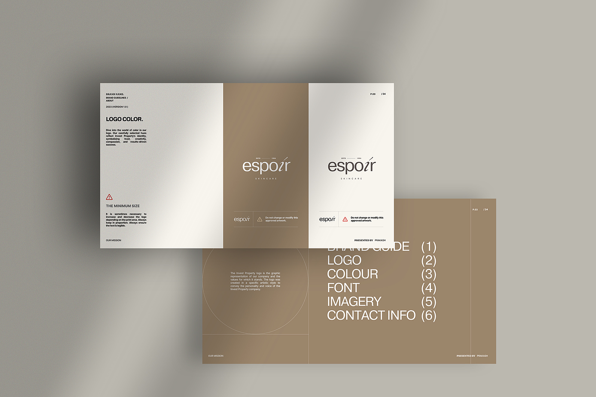 Brand Guidelines Template | BrandKit, a Branding & Logo Template by Prapti Design (Photo 7 of 9)