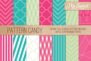 Candy Colour 48 Pattern Set, a Pattern Graphic by Pip Sweet (Thumbnail 1 of 3)