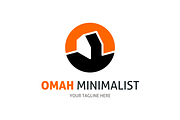 OmahMinimalist Logo, a Branding & Logo Template by mocha7 (Thumbnail 1 of 3)