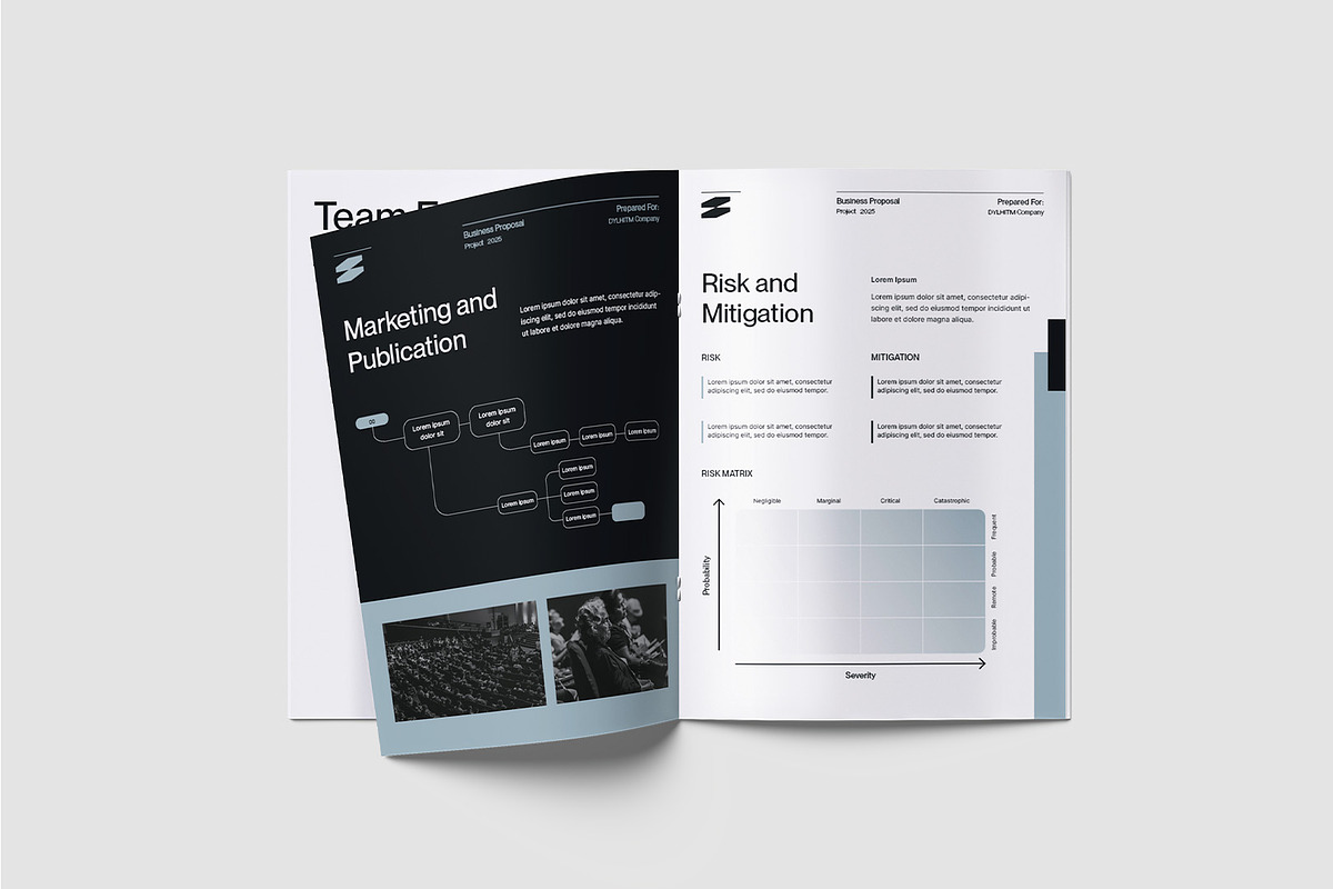 Project Business Proposal Template, a Brochure Template by TMint Play (Photo 5 of 8)