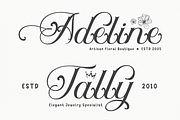 Auntha Clear | Script Font, a Script Font by twinstd (Thumbnail 3 of 13)