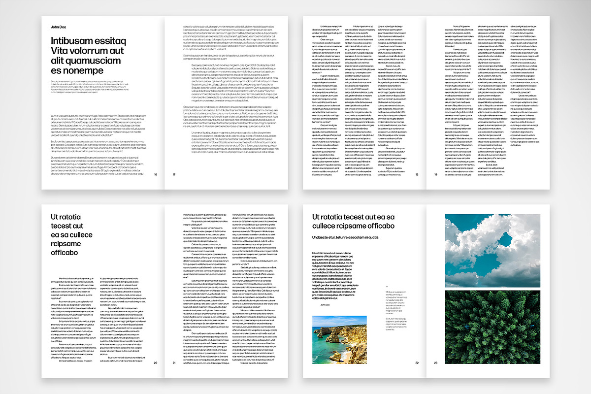 Professional Report Template preview 4