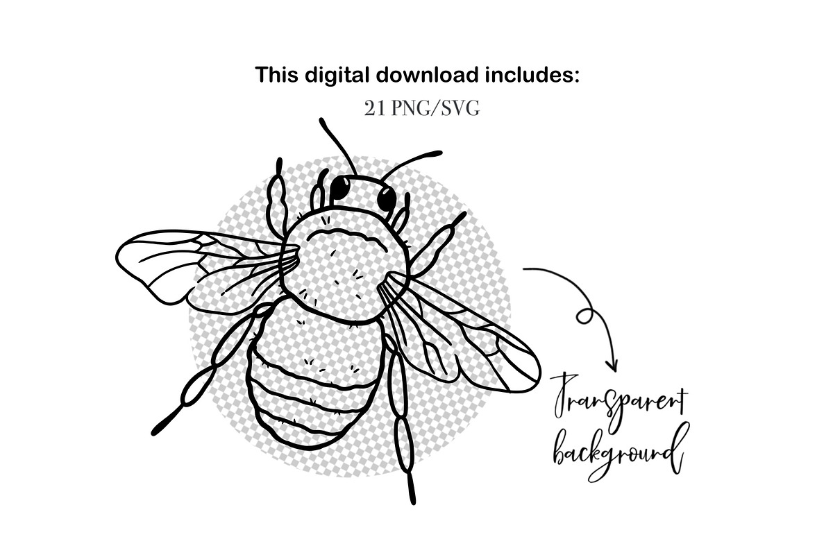 Insects and Bugs SVG PNG Bundle, an Animal Illustration by ArtGiftsStudio (Photo 4 of 5)