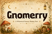 Gnomerry, a Slab Serif Font by Wow Magic (Thumbnail 1 of 4)