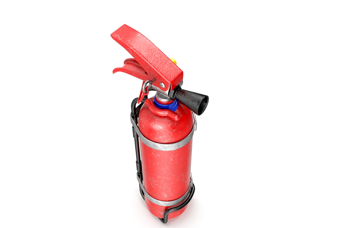 Fire Extinguisher, an Object 3D Model by Tedi Permana (Photo 4 of 11)