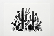 60 Desert Cactus Floral Silhouette, a Seasonal Illustration by Amazin_art (Thumbnail 3 of 34)