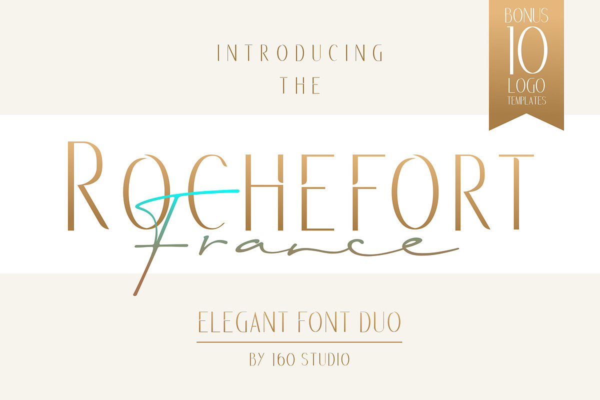 Rochefort | Luxury Font DUO