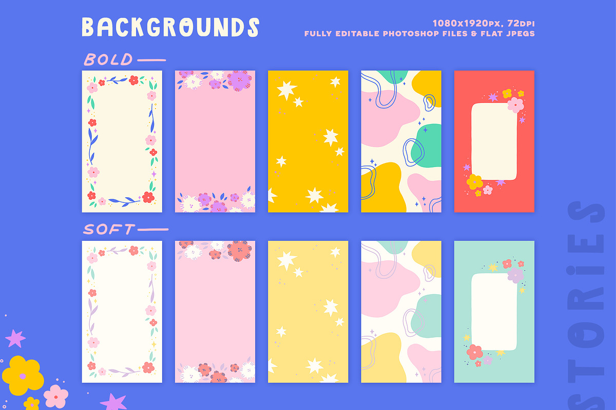 Fun Instagram Templates - Photoshop, a Social Media Template by Carole Chevalier (Photo 8 of 17)
