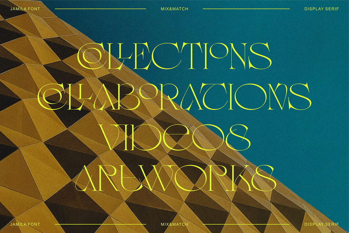 Jamila Stylist Display Serif, a Serif Font by RedyStudio (Photo 6 of 12)