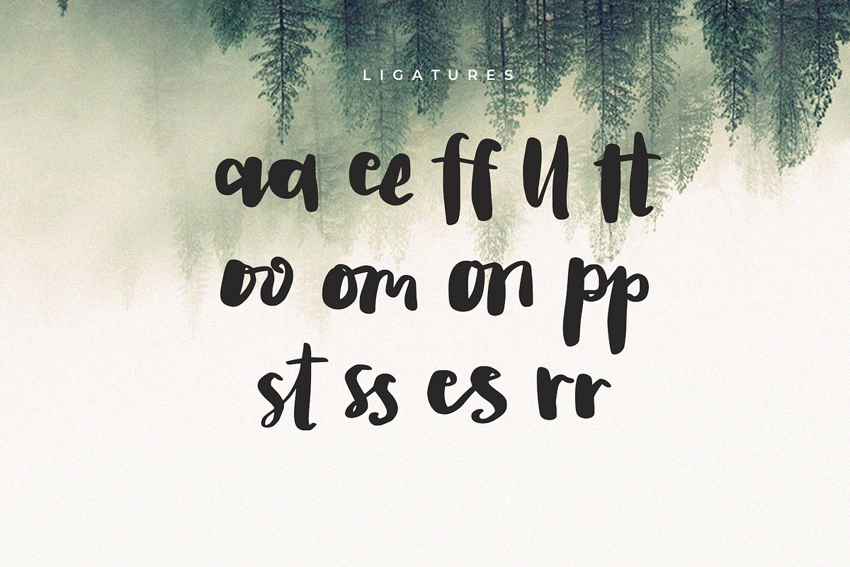 Hello Vibes - The Handbrushed Font, a Font by Graphicfresh (Photo 5 of 7)