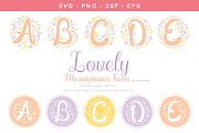 Lovely Monograms Twin + Graphics, an Object Graphic by Euonia Meraki (Thumbnail 1 of 6)