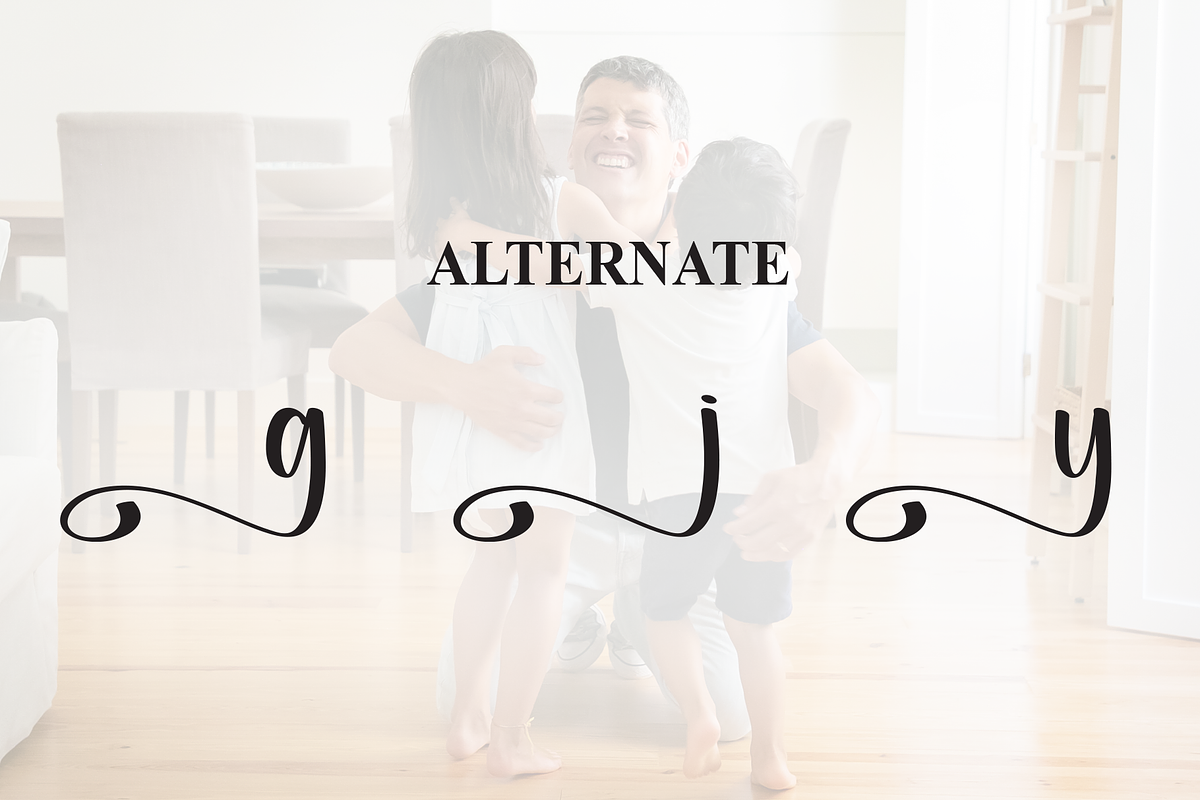 Daddy Monday | Script Font, a Handwritten Font by Scratchones (Photo 8 of 9)