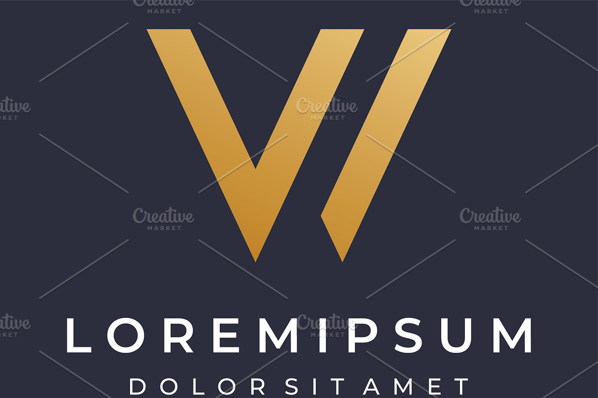element initial letter W logo, a Branding & Logo Template by LOGOCREATIVE