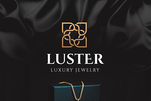 Luxury Jewelry Logo Template