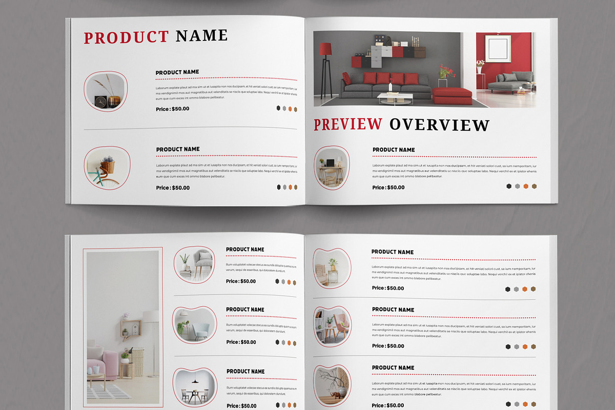 Product Catalog Template Layout, a Brochure Template by ContestDesign (Photo 4 of 5)