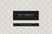 Herringbone Seamless Patterns Set, a Pattern Graphic by Curly_Pat (Thumbnail 1 of 9)