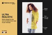 Hoodie Mock-Up Set, a Hoody Mockup by Freeman Studio (Thumbnail 3 of 16)