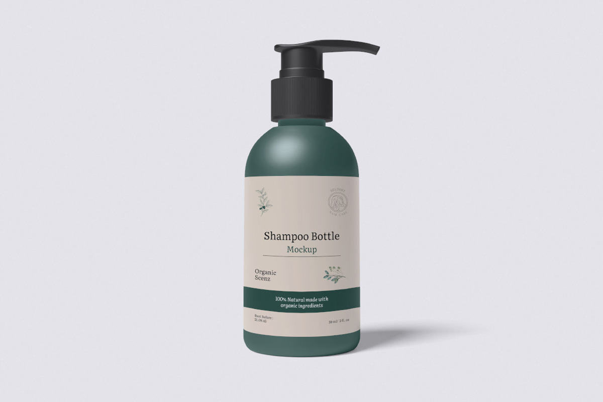 Shampoo Bottle Mockup Bundle Set, a Packaging Mockup by Rielismee (Photo 3 of 5)