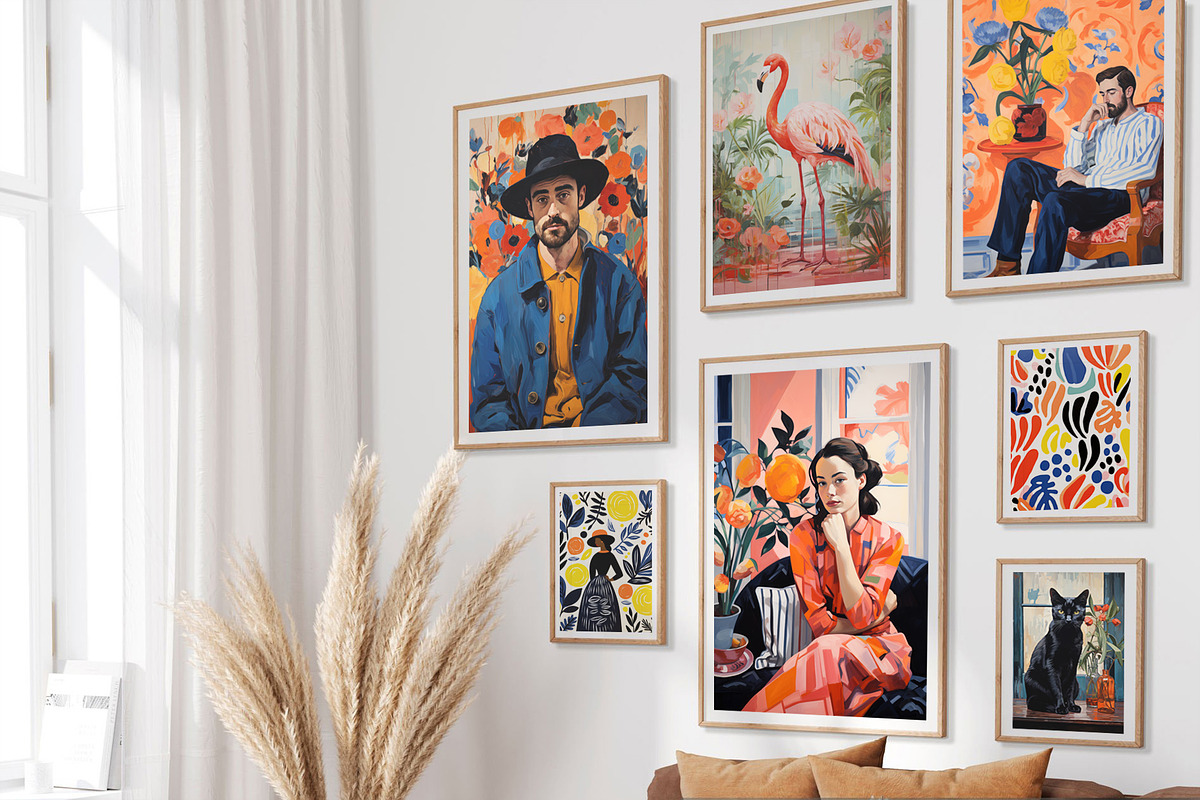 Romantic ART Gallery, a Wallpaper Graphic by O m N i  Studio (Photo 10 of 15)
