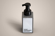 Soap Dispenser Square Bottle Mockup, a Packaging Mockup by Muhazdinata (Thumbnail 11 of 18)