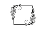 Floral Decorative Frame Vector Bundl, an Illustration by musafir_fashion (Thumbnail 50 of 51)