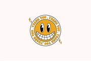 Groovy Orange - Groovy Retro, a Symbol Font by tebaltipislab (Thumbnail 12 of 15)