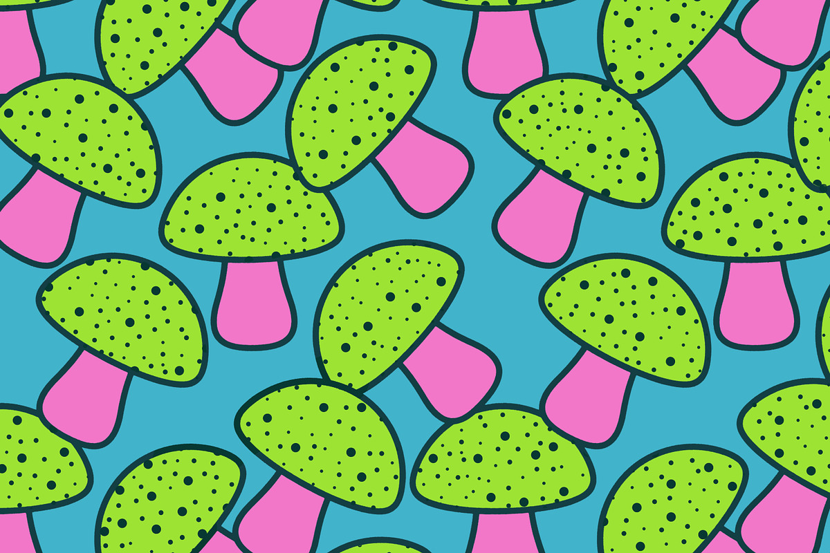 Cute Chaos Procreate Pattern Brushes, a Brush Add-On by Heather Green Designs (Photo 7 of 9)